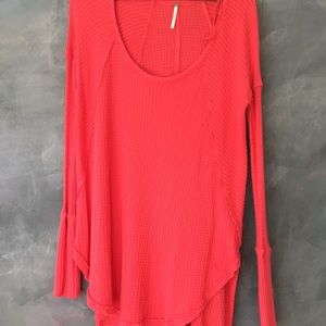 Free people thermal long sleeve small